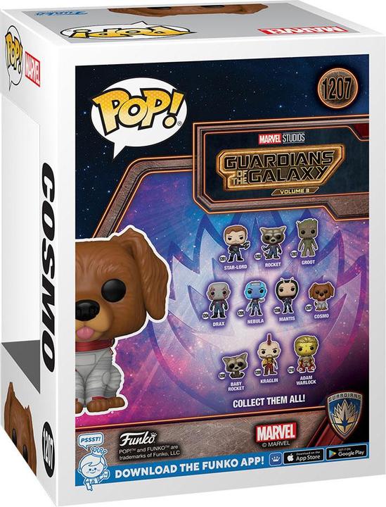 Actual product image Funko Guardians of the Galaxy - 1207 - Cosmo Marvel
