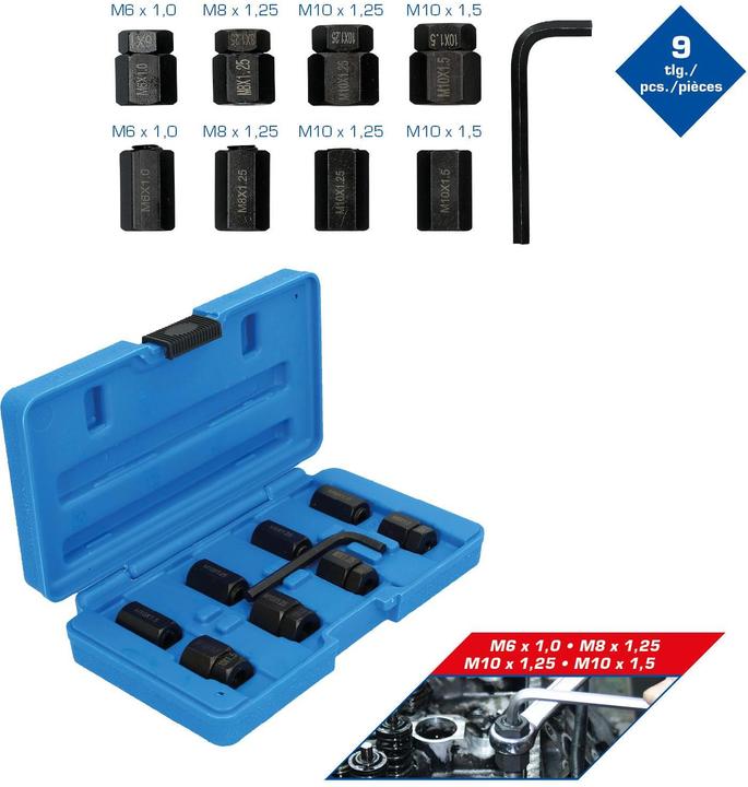 Produktbild Brilliant Tools Stehbolzen-Ausdreher-Satz
