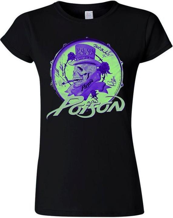Immagine prodotto Poison Smoking Skull Maglietta Donna (S)