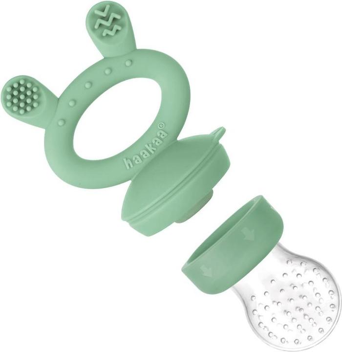 Actual product image Haakaa Fresh Food Feeder Mini Combo - Set Peagreen