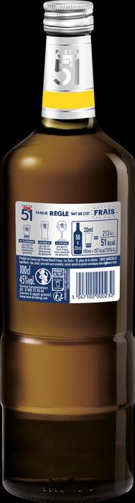 Produktbild Pernod Pastis 51 (45 %, Frankreich, 1 x 100 cl, Pastis)