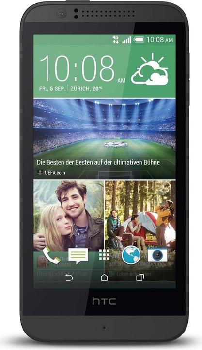 HTC Desire 510 (8 GB, Meridian  Grey, 4.70", Single SIM, 5 Mpx, 4G)