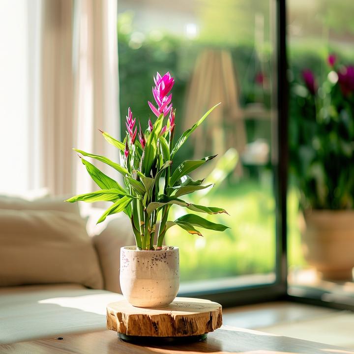 Produktbild Plant in a Box Curcuma alismatifolia Siam Supreme - Kurkuma (80 cm)
