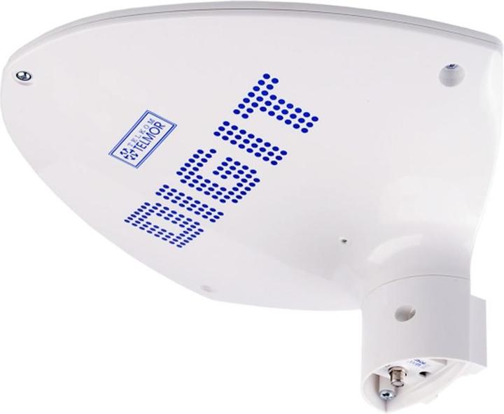 Actual product image Telkom Telmor TV aerial DVB-T / T2 DIGITAL 5G PROTECTION ACTIVE white (4.50 dB, DVB-T / -T2)