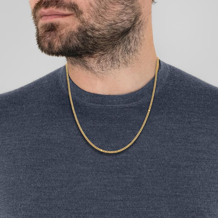Image du produit True Rebels Hommes Acier inoxydable Or jaune 55,0 cm - 34176 (Acier inoxydable, 55 cm)