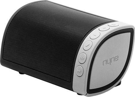 Actual product image Nyne CRUISERSLV Cruiser Portable Bluetooth Speaker, Black/Grey (12 h, Rechargeable battery operated)