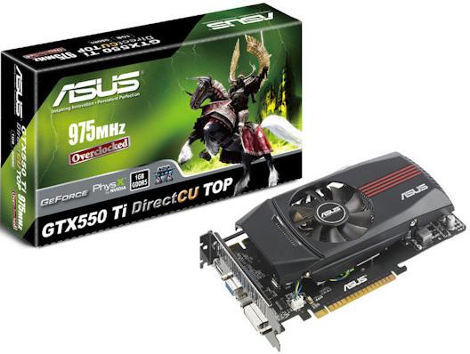 Produktbild ASUS GTX-550 Ti DirectCU (1 GB)