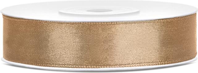 Produktbild Partydeco Geschenkband Satinband Hellgold 12mm (Geschenkband, 1 x)