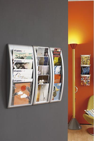 Produktbild Paperflow Wand- Prospekthalter (A5)