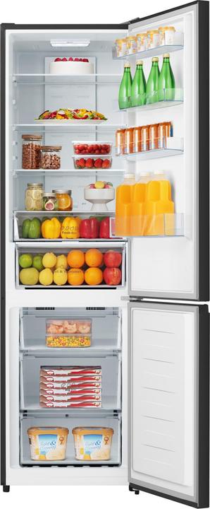 Produktbild Hisense RB440N4AFE Freistehender Kühl-/Gefrierschrank 336 L E Schwarz (336 l)