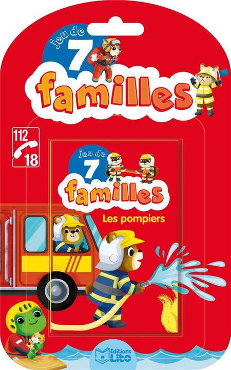 Image du produit Les pompiers : jeu de 7 familles (Français)