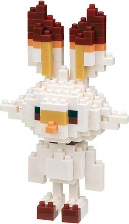 Image du produit Nanoblock Pokémon Scorbunny Flambino Hopplo