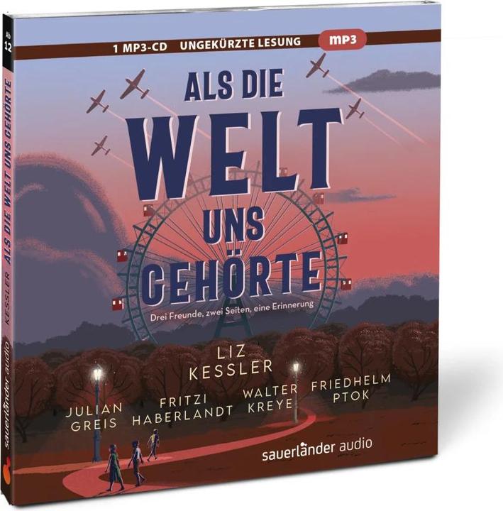Actual product image When the world was ours (Fritzi Haberlandt, Friedhelm Ptok, Eva Riekert, Liz Kessler, Walter Kreye, Sharon Brauner, Dirk Kauffels, Julian Greis, German)
