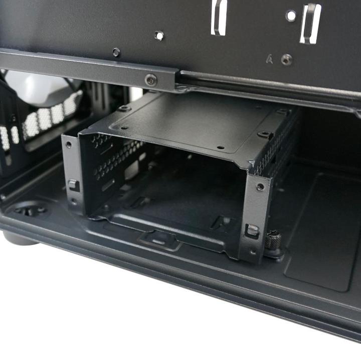 Actual product image LC-Power Case Micro-ATX 810B black USB3.2/Audio,without power supply (mATX, Mini-ITX, ATX, E-ATX)
