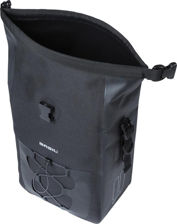 Actual product image Basil Navigator Waterproof M, single bag, 14L, black (14 l, Luggage carrier bag)