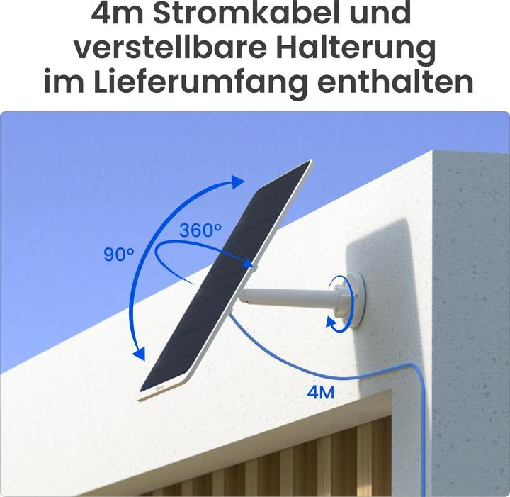 Actual product image Reolink Solar Panel 3-W (12 W)