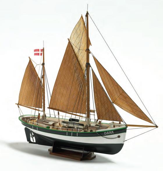 Actual product image Billing Boats Dana - Plastic hull 1:60 - (428316)