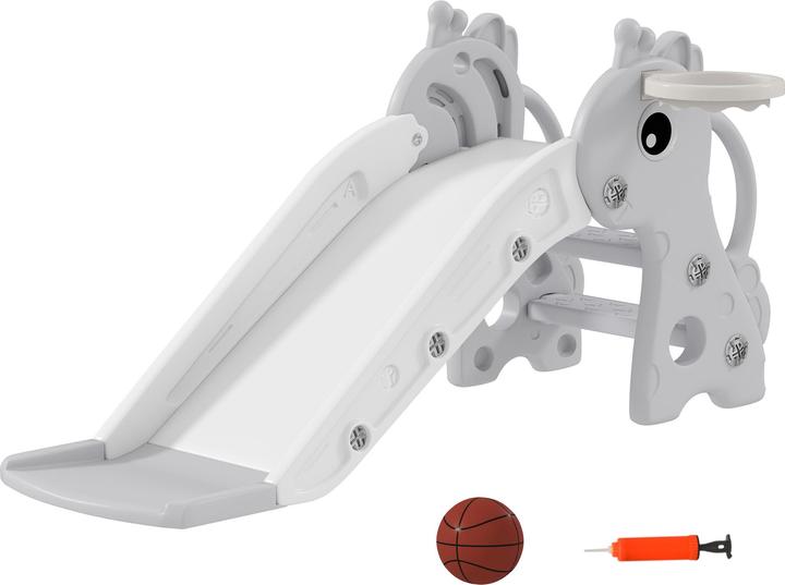 Actual product image Aiyaplay Kinderrutsche Kunststoff Grau