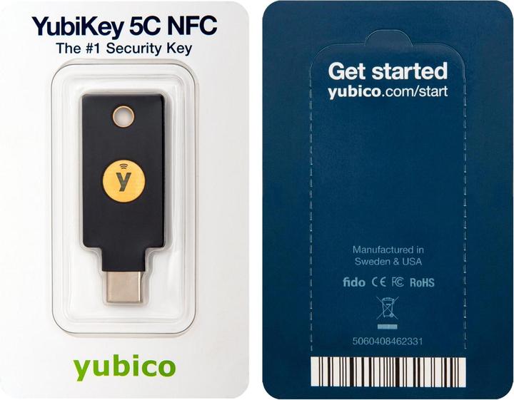 Produktbild Yubico YubiKey 5C NFC