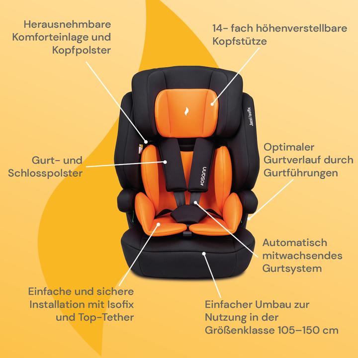 Produktbild Osann Jazzi Isofix (Kindersitz, ECE R129/i-Size Norm)