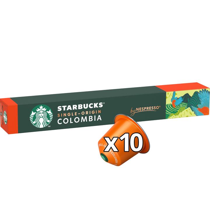 Image du produit Starbucks Colombia by Nespresso Medium Roasts (10 x Port.)