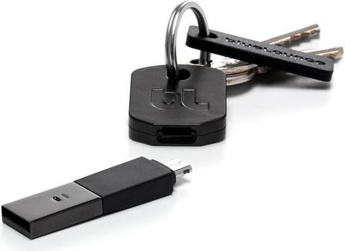 Produktbild BlueLounge Kii USB auf Micro-USB Schlüsselanhänger (USB, Micro USB)
