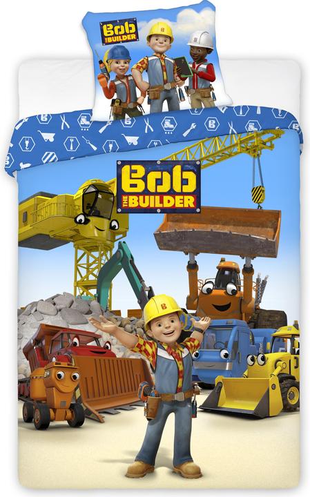 Produktbild BrandMac Bed Linen - Junior Size 100 x 140 cm - Bob the Builder (1000234)