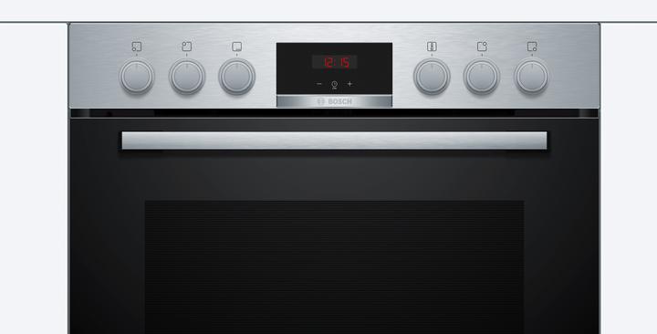 Image du produit Bosch Hausgeräte Série 4, Cuisinière encastrable, 60 x 60 cm, inox, HEA513BS1