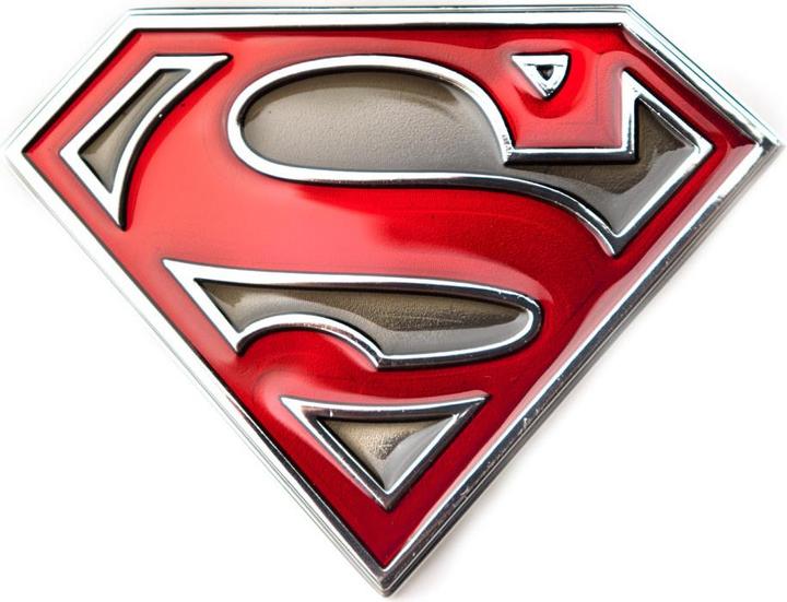 Actual product image Bioworld Merchandising Man of Steel Gürtelschnalle Classic Logo