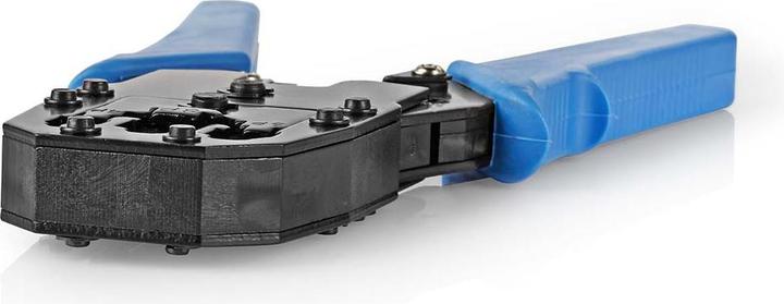 Actual product image Nedis Crimp pliers | CAT5 / CAT5e / CAT6 / CAT6a / RJ10 / RJ11 / RJ45 | Pulling / cutting / pliers (200 mm)