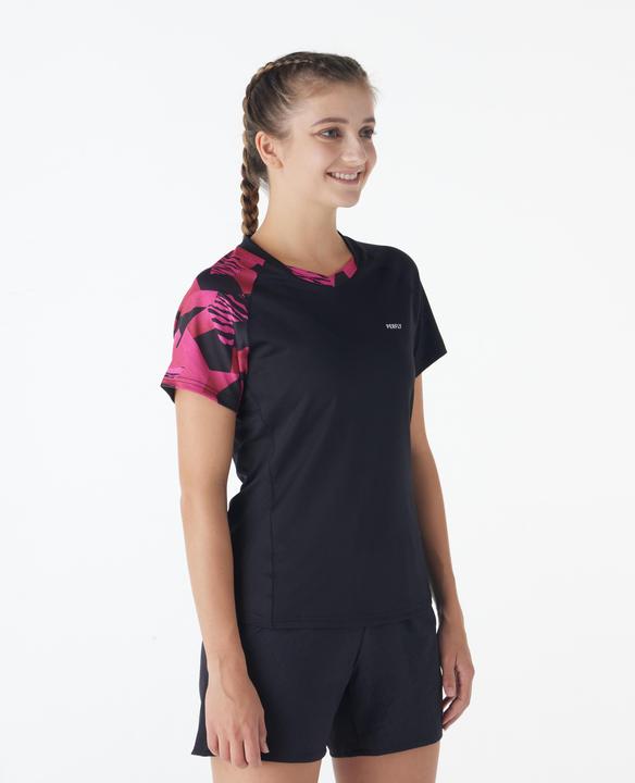 Immagine prodotto Perfly Maglietta Badminton da donna - 560 nero/neon (XS)