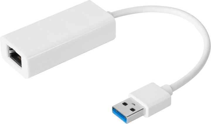 Produktbild Krüger&Matz Adapter USB 3.0 Netzwerkkarte - RJ45 LAN Gigabit 10 (USB 3.0, RJ45 Gigabit Ethernet (1x))