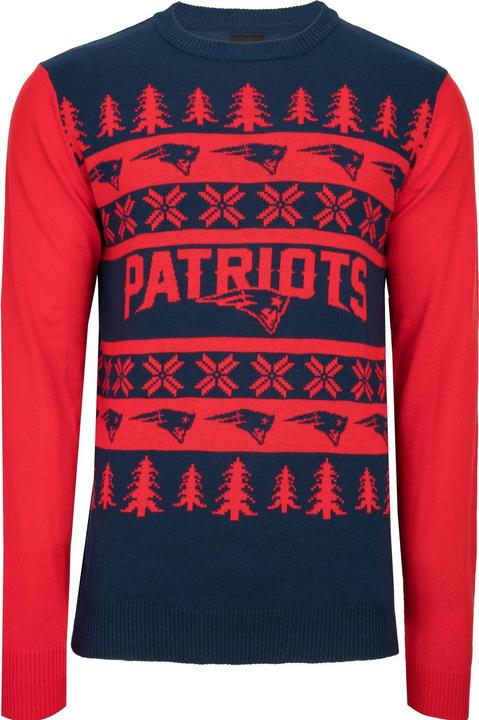 Foco NFL Ugly Sweater XMAS Pullover New England Patriots - S (S)
