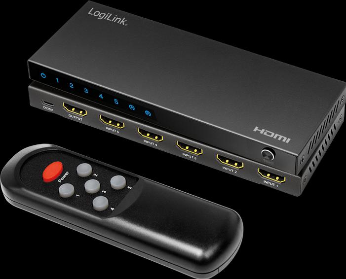 Produktbild LogiLink Switch HDMI 5x1 Port
