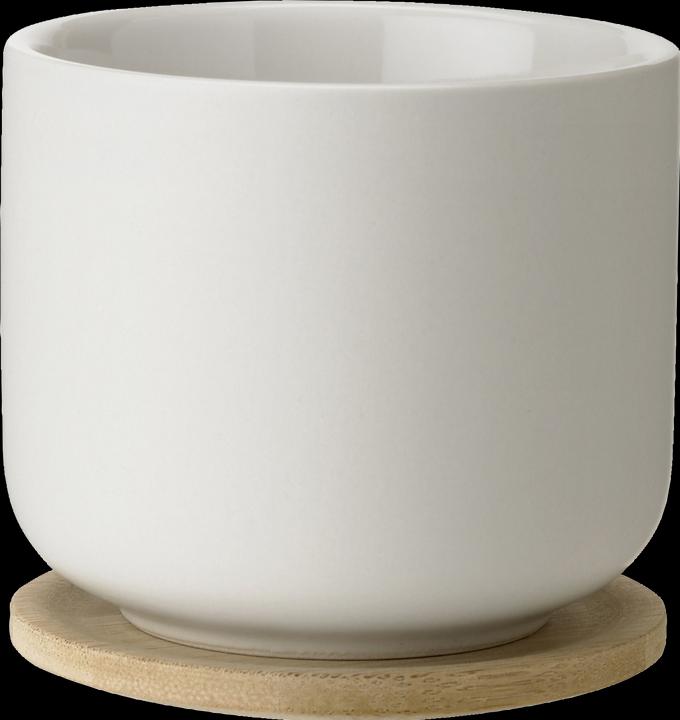 Image du produit Stelton Theo cup with coaster 0.2 l. sable (200 ml, 1 x)