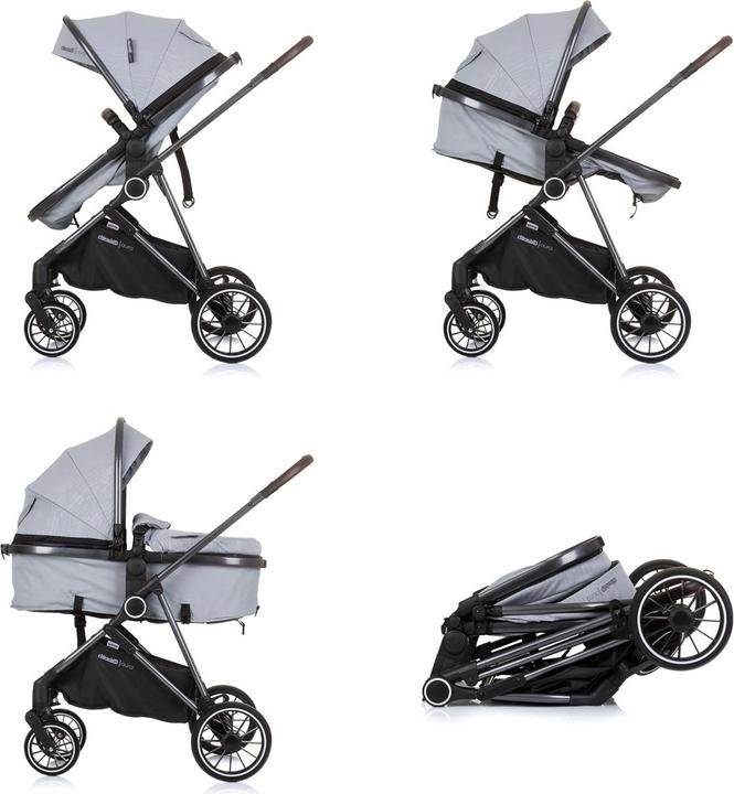 Actual product image Chipolino Aura 2 in 1 pushchair