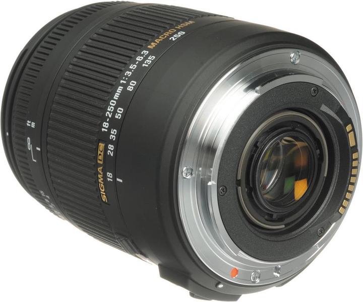 Produktbild Sigma 18-250mm, f/3.5-6.3 DC Makro OS HSM Canon - Import (Canon EF-S, APS-C / DX)