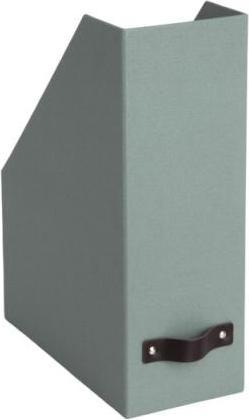 Magazine box linen cover Estelle Teal Soft (A4)