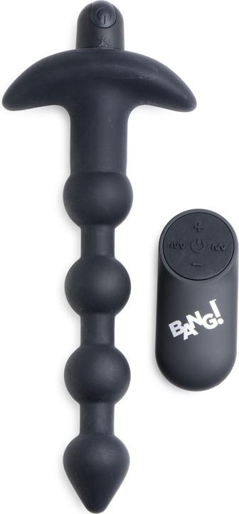 Image du produit XR Brands Perles anales vibrantes en silicone et télécommande