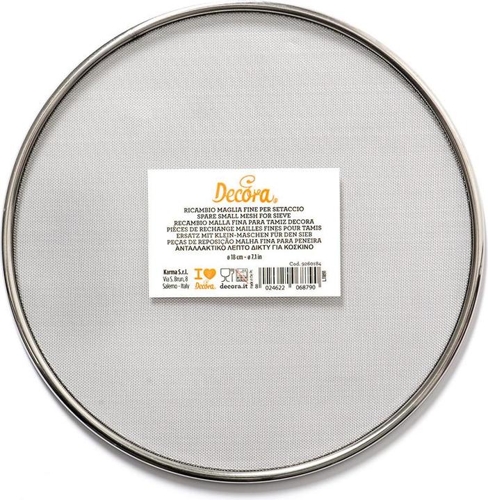 Image du produit Decora Grilles pour tamis - Mailles fines (18 cm)