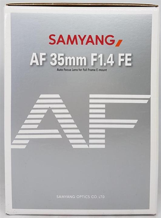 Immagine prodotto Samyang AF 35mm F/1.4 FE, Sony E-Mount (Sony E, APS-C / DX, Full-frame)