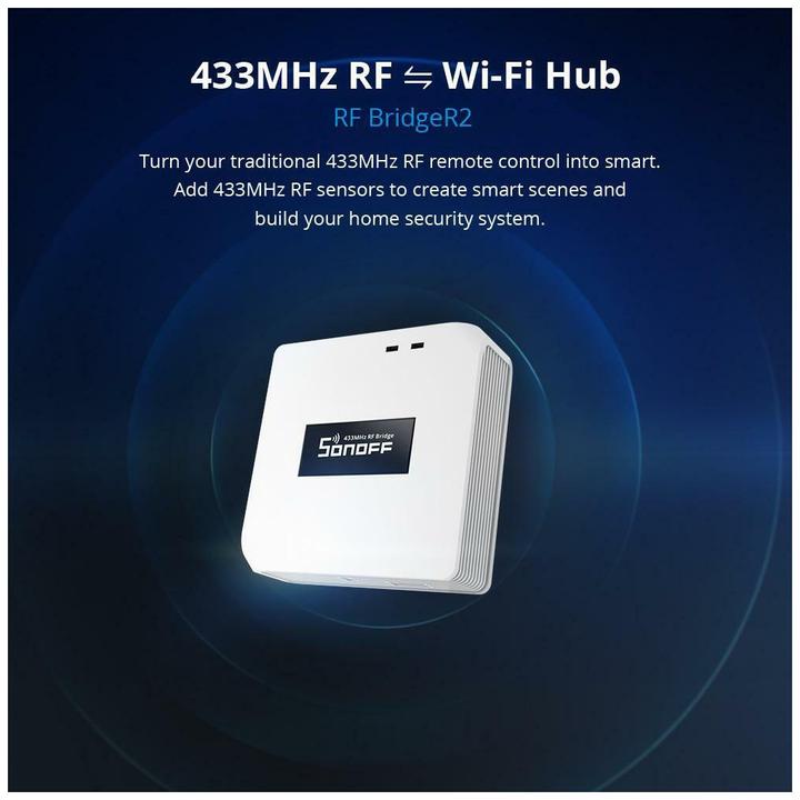 Productafbeelding Sonoff Gateway BridgeR2 WiFi-RF Smart Hub
