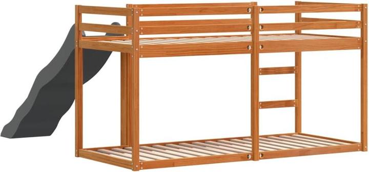 Produktbild VidaXL Etagenbett mit Rutsche & Leiter 90 x 200cm (90 x 200 cm)