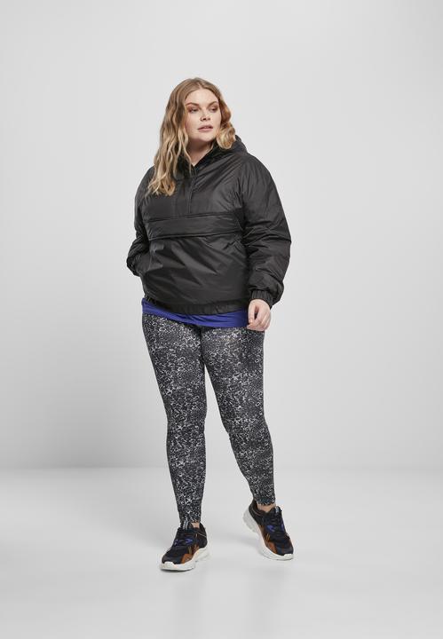 Actual product image Urban Classics Ladies Panel Padded Pull Over Jacket (L)