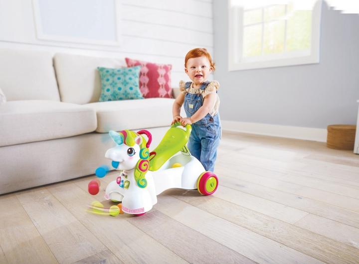 Actual product image Tega Baby 3-in-1 Lauflernwagen und Rutschauto - Einhorn