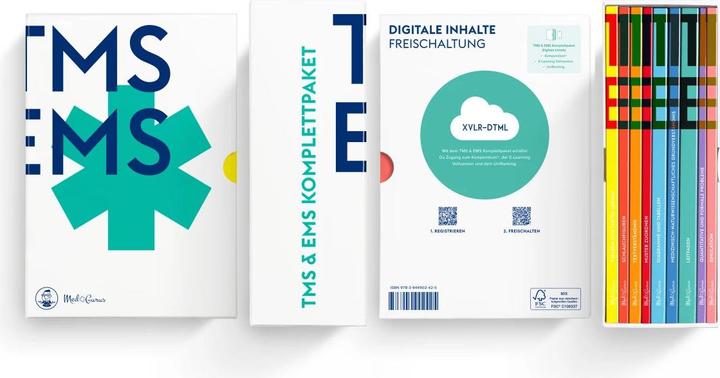 Produktbild TMS & EMS Vorbereitung 2024 Komplettpaket - E-Learning und Kompendium mit Leitfaden, T (Deutsch, Alexander Hetzel, Constantin Lechner, Anselm Pfeiffer, 2024)