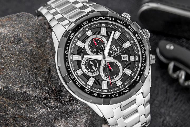 Produktbild Casio Herrenuhr EDIFICE EF-539D-1AV (Chronograph, 48.50 mm)