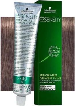 Image du produit Schwarzkopf Essensity 7-49 Blond Moyen Beige Violet 60 ml (7-49 Blonde moyenne Beige Pourpre beige)