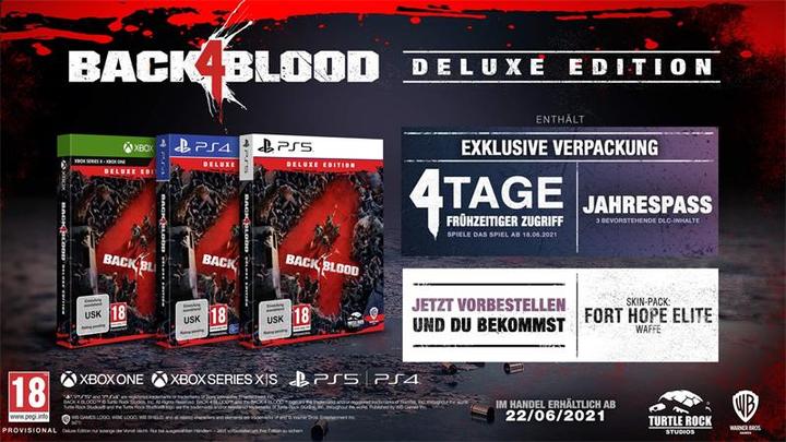 Produktbild WB Back 4 Blood - Deluxe Edition (PS5, Multilingual)