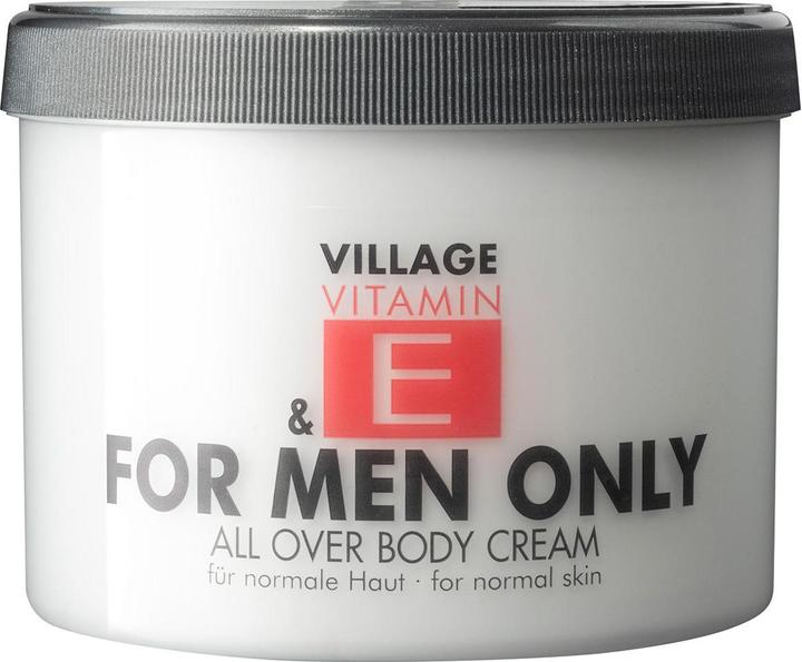 Village Vitamin E Bodycream For men only (Körpercreme, 500 ml)